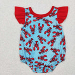 GSD0486/SR0458 Crawfish Kids Sibling Matching Clothes