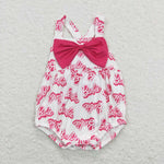 SR0845 Barbie Pink Baby Girl Bubble Romper