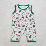 SR0914 Fishing gear Green Baby Boy Romper