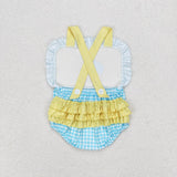 SR0956 Beach Brat Baby Girl Romper