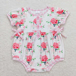 SR1160 Flower Baby Girl Romper