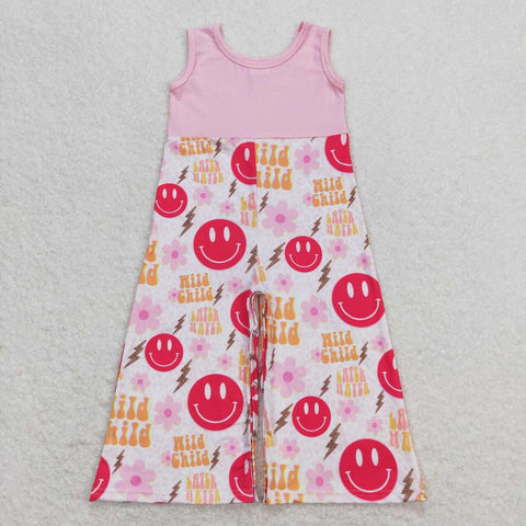 SR1195 Child Smile Pink Baby Girl Romper
