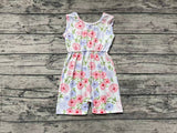 SR1311 Flower Baby Girl Romper