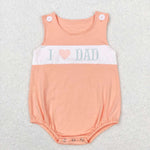 SR1350 I love Dad Baby Boy Romper