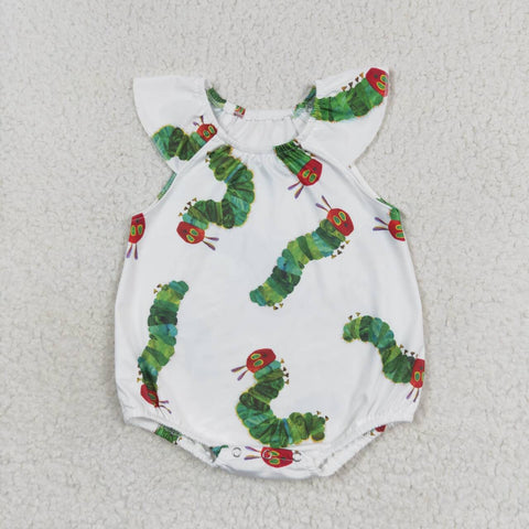 SR1610 Caterpillar Baby Girl Romper