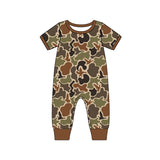 SR1814 Hunting Mallard Camo Baby Boys Romper