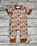 SR1814 Hunting Mallard Camo Baby Boys Romper