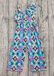 Preorder SR1977 Western Pattern Girl's Jumpsuit
