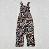 BLP0966 Hunting Camo Overall Boy's Set