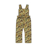 Preorder 10.08 BLP0973 Hunting Camo Overall Boy's Set