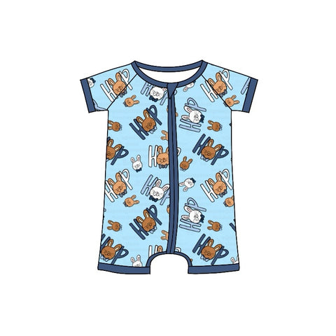 Preorder Notice SR2016 Easter Hop Rabbit Baby Zipper Romper Sleepers