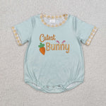 SR2198 Easter Cutest Bunny Baby Boys Romper