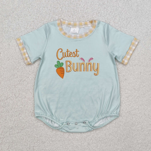 SR2198 Easter Cutest Bunny Baby Boys Romper