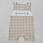 SR2299 Daddy's Boy Elk Baby Boys Romper