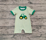 Preorder SR2431 Truck Green Baby Girls Romper