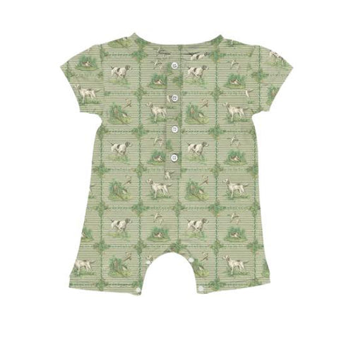 Preorder 01.03 SR2446 Hunting Dog Baby Boys Romper