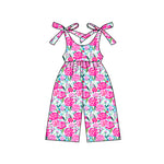 Preorder 01.09 SR2475 Spring Flower Girl's Jumpsuit