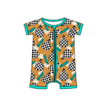 Preorder 01.11 SR2489 Cowboy Baby Zipper Romper Sleepers