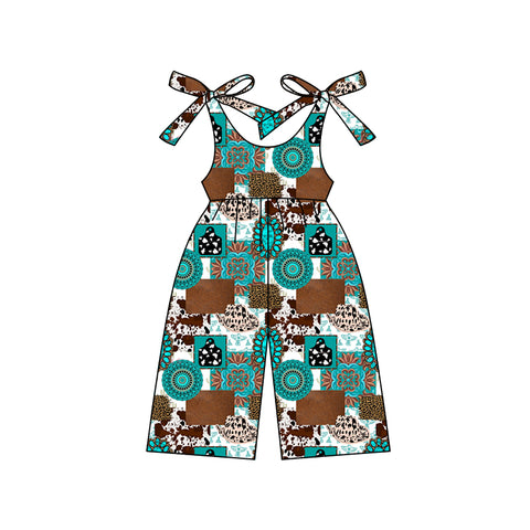 Preorder 01.11 Turquoise Girl's Jumpsuit