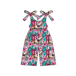 Preorder 01.14 SR2493 Boots Turquoise Girl's Jumpsuit