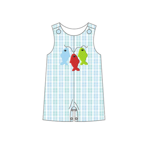 Preorder 01.14 SR2517 Fishing Gear Baby Boys Romper