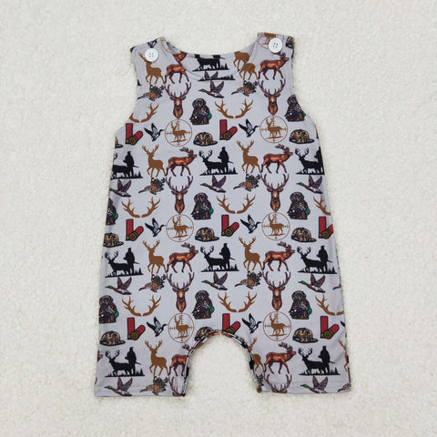 SR2539 Hunting Baby Boys Romper