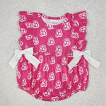 SR2567 Fashion B Pink Baby Girls Romper