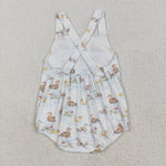 SR3029 Mallard Ducks Baby Boys Romper
