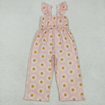 SR3052 Flower Daisy Girl's Jumpsuit