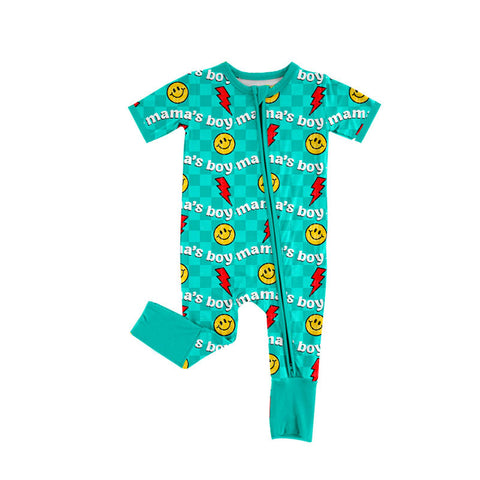 Preorder 10.08 MOQ 5 pcs SR3228 Mama's boy Baby Sleepers Romper