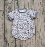 Preorder Samples SR3243 Hunting Camo Gray Boys Bubble Romper