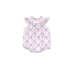 Preorder Samples SR3292 Baby Doll Flower Bows Baby Bubble Romper