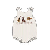 Preorder Samples SR3335 Western Cowboy Baby Boys Romper