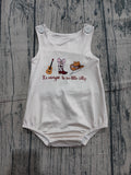 Preorder Samples SR3335 Western Cowboy Baby Boys Romper