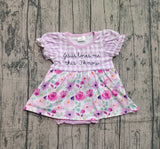 Preorder Samples SR3343 Jesus Loves Me This I Know Flower Baby Girls Romper