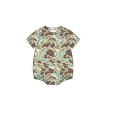 Preorder Samples SR3449 Hunting Camo Baby Boys Romper