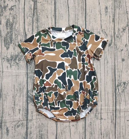 Preorder Samples SR3450 Hunting Camo Baby Boys Romper