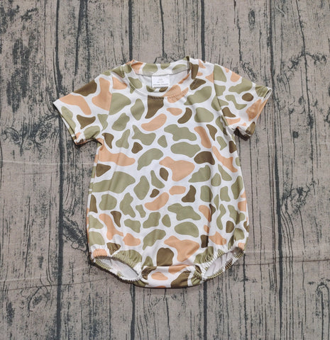 Preorder Samples SR3452 Hunting Camo Baby Boys Romper