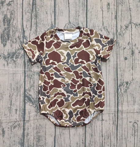 Preorder Samples SR3453 Hunting Camo Baby Boys Romper