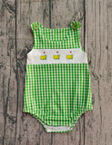 Preorder Samples SR3454 Golf Green Baby Boy Romper