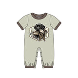 Preorder Samples SR3680 Mallard Ducks Dog Baby Boys Romper