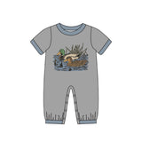 Preorder Samples SR3682 Mallard Ducks Baby Boys Romper
