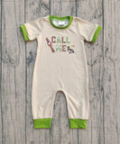 Preorder Samples SR3684 Call Me Mallard Ducks Baby Boys Romper
