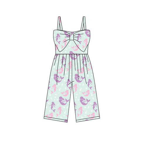 Preorder 01.11 MOQ 5 pcs SR3791 Mermaid Girl's Jumpsuit