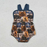 SR3925 Hunting Man Elk Camo Baby Boys Romper