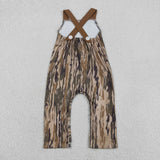 SR4048 Embroidery Hunting Camo Elk Boy's Romper