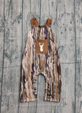 Preorder Samples SR4048 Embroidery Hunting Camo Elk Boy's Jumpsuit
