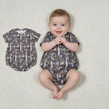 SR4059 Hunting Branches Pocket Baby Boys Romper