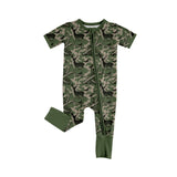 Preorder MOQ 5 pcs Each Style Hunting Camo Elk Forest Baby Sleepers Romper