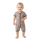 SR4305 Easter Bunny Camo Baby Zipper Romper Sleepers